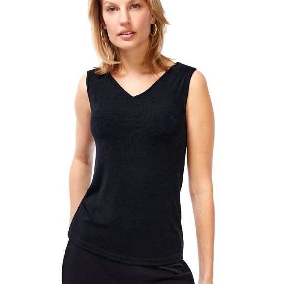 Chico's Black Tank NWT - Picture 1 of 3